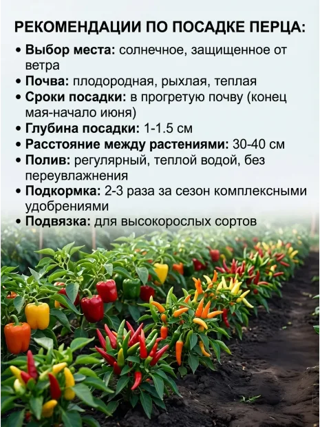 Перец сладкий Красный Бочонок семена 